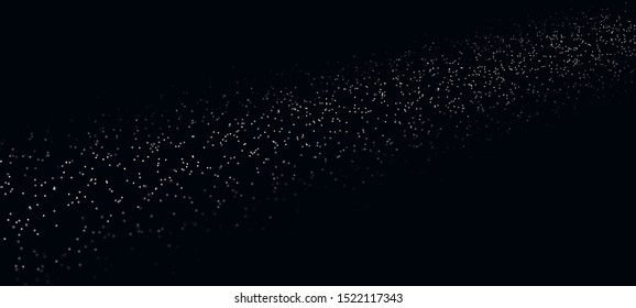 Wave of particles. Futuristic point wave. Vector illustration. Abstract background with a dynamic wave. Wave 3d.