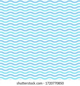 Wave pattern. Abstract blue background
