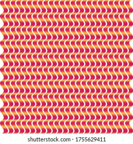 Wave pattern art style vector background.