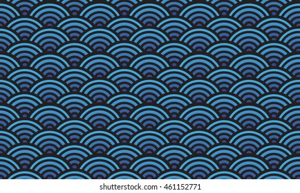 wave pattern background. - Shutterstock ID 461152771