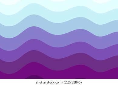 wave pattern of color vector in illustration background concept