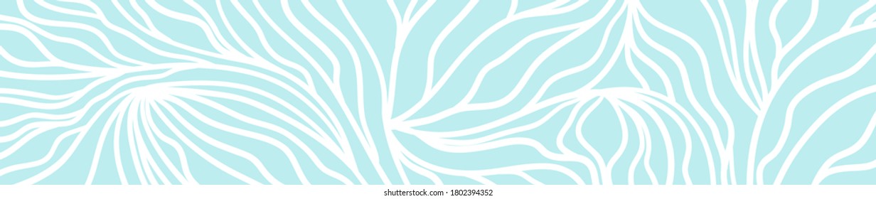 Wave pattern. Colorful wavy background. Hand drawn lines. Colored wallpaper