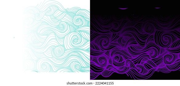 wave pattern Design 213 Apparel Sport Wear Sublimation Wallpaper Background Vector