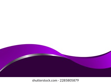 wave pattern design background with purple color. vector illustration