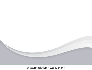 wave pattern design with white color. vector illustration