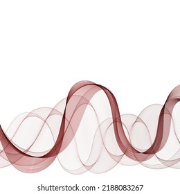 Wave pattern. Element of modern design. Vector graphics.