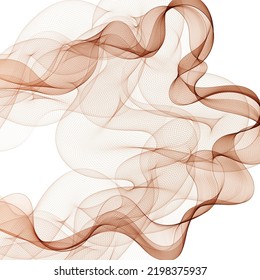 Wave pattern. Element of modern design. Vector graphics.