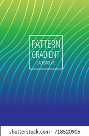 Wave pattern gradient business background