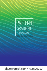 Wave pattern gradient business background