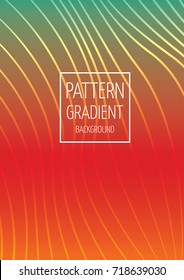 Wave pattern gradient business background