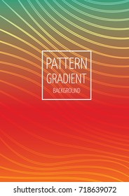 Wave pattern gradient business background