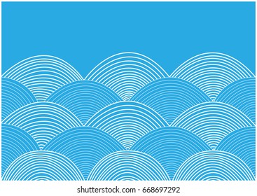 Wave pattern. - Illustration
Wave Pattern, Sea, Pattern, Backgrounds, East Asia, Line