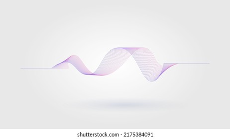 Wave pattern lines element movement abstract texture background