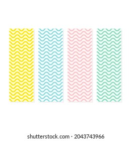 Fondo de color pastel con motivos ondulados	