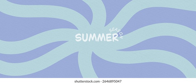 Wave pattern seamless abstract background. Lines wave pattern blue on background for summer vector design.