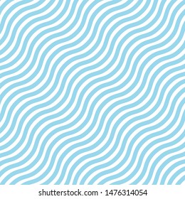 Wave pattern. Seamless wavy line pattern.