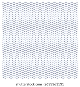 Plano de fundo branco sem emenda do padrão de onda. Linhas curvas simples com textura de faixas repetidas. padrão de linhas de traçado em ziguezague ondulado. Modelo de design minimalista para cartaz, banner, cartão-postal. Arquivo Eps 54.