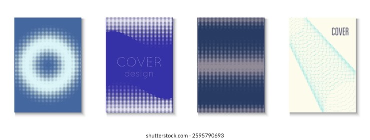 Wave Pattern Set. Color Art With Memphis Elements. Linear Shapes For Brand Folder. Party Flyer. Minimalist Abstract Cover. Geometric Graphic Background. Trendy Wave Pattern