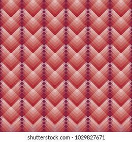 wave pattern stacked red color. retro background texture