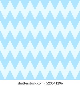 Wave pattern stripe seamless sweet blue two tone colors. Pattern stripe chevron abstract background vector.