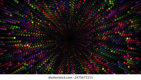 Wave pattern vector. 3D glowing abstract digital particles background. Technology concept. Abstract background. Future vector illustration.