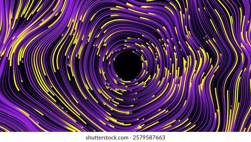 Wave pattern vector. 3D glowing abstract digital particles background. Technology concept. Abstract background. Future vector illustration.