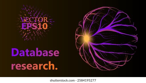 Wave pattern vector. 3D glowing abstract digital particles background. Technology concept. Abstract background. Future vector illustration.