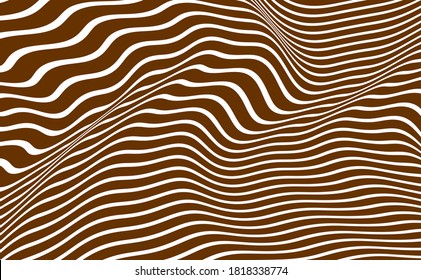 Wave pattern. Vector illustration. vector