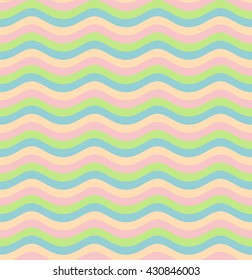 Wave pattern. Vector illustration.