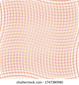 Wave pattern Vector linen texture.