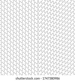 Wave pattern Vector linen texture.