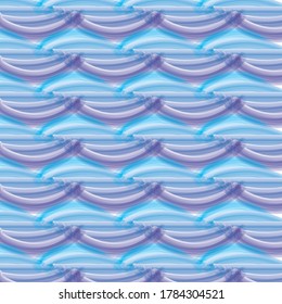 wave pattern with watercolor effect design illustration