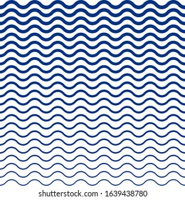 wave patterns in flat design, Seamless vector pattern. Vector texture_2