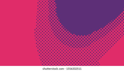 Wave pop art background abstract creative vector comics style blank layout template with clouds beams and isolated dots pattern. For sale banner, empty polka bubble, illustration for comic book design