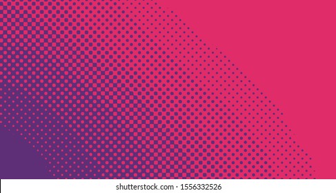 Wave pop art background abstract creative vector comics style blank layout template with clouds beams and isolated dots pattern. For sale banner, empty polka bubble, illustration for comic book design