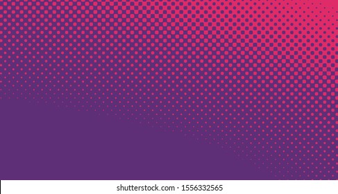 Wave pop art background abstract creative vector comics style blank layout template with clouds beams and isolated dots pattern. For sale banner, empty polka bubble, illustration for comic book design