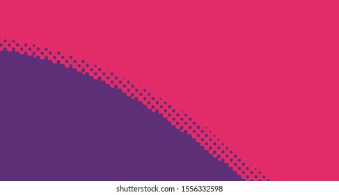 Wave pop art background abstract creative vector comics style blank layout template with clouds beams and isolated dots pattern. For sale banner, empty polka bubble, illustration for comic book design