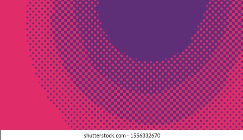 Wave pop art background abstract creative vector comics style blank layout template with clouds beams and isolated dots pattern. For sale banner, empty polka bubble, illustration for comic book design