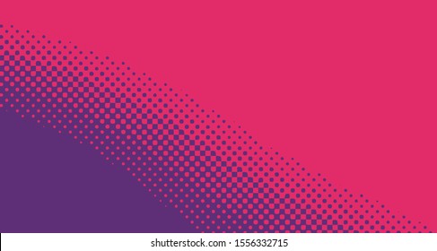 Wave pop art background abstract creative vector comics style blank layout template with clouds beams and isolated dots pattern. For sale banner, empty polka bubble, illustration for comic book design