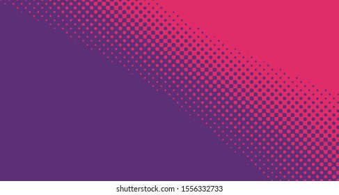 Wave pop art background abstract creative vector comics style blank layout template with clouds beams and isolated dots pattern. For sale banner, empty polka bubble, illustration for comic book design