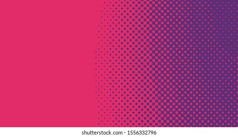 Wave pop art background abstract creative vector comics style blank layout template with clouds beams and isolated dots pattern. For sale banner, empty polka bubble, illustration for comic book design