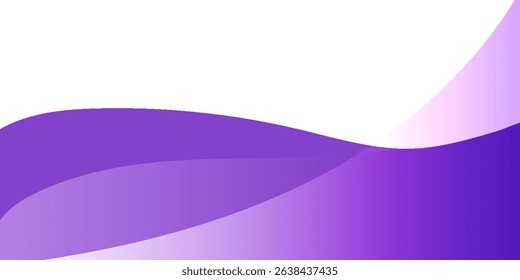 Wave purple abstract background. Overlaping shape