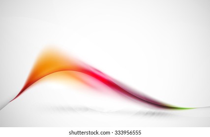 Wave red and purple abstract background. Business or hi-tech presentation template or advertising layout