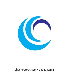 Wave-bezogene Symbol auf dem Hintergrund für Grafik und Web-Design. Symbol für kreatives Illustrationskonzept für Web- oder mobile App.