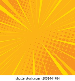 Wellenretro-orangefarbener Splint-Hintergrund