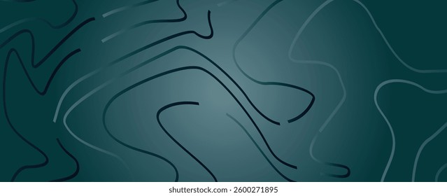 Wave ribbon abstract background surface. vector