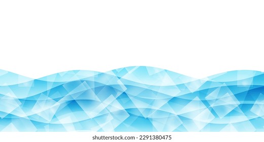 Wave sea Japanese pattern background