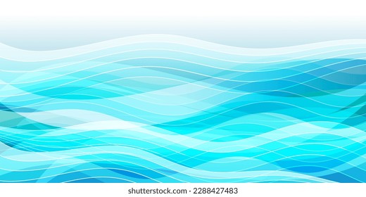 Textura de fondo del mar ondulado