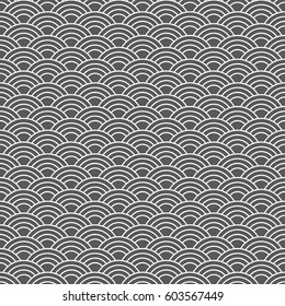Wave seamless background.