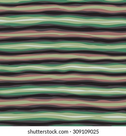 Wave seamless ethnic striped abstract background vintage colored vector